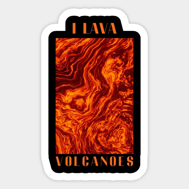 I LAVA Sticker by THALIA